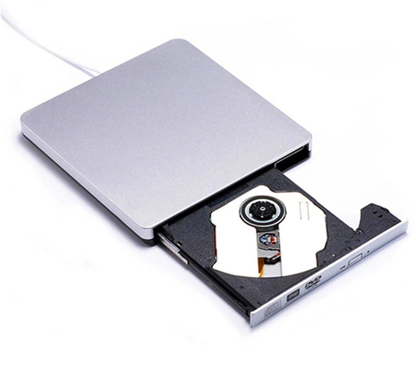 Portable External DVD Writer Disc Burner Optical Drive for Laptop